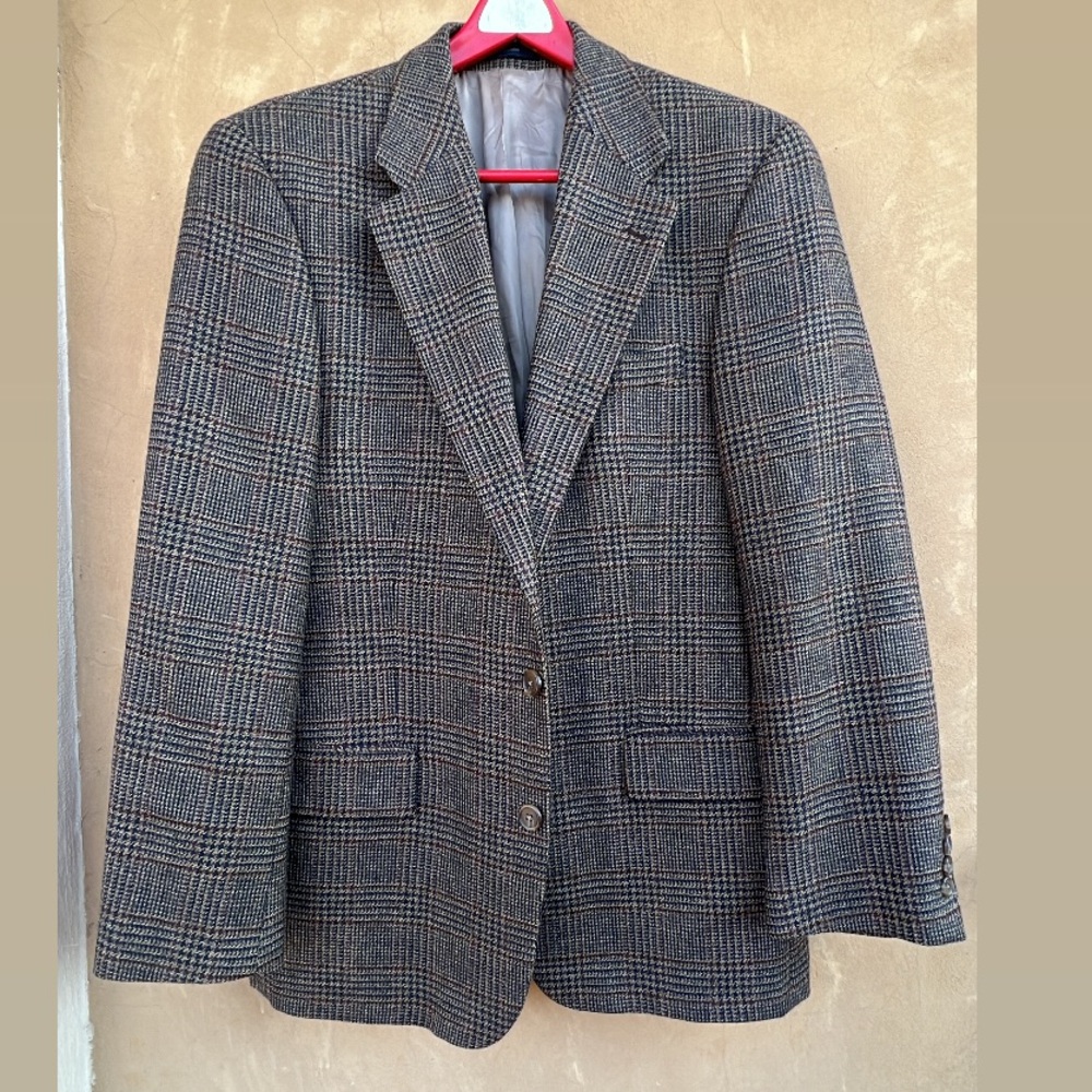 Polo University Club by Ralph Lauren Wool Tweed Blazer Sport Jacket size 41 T